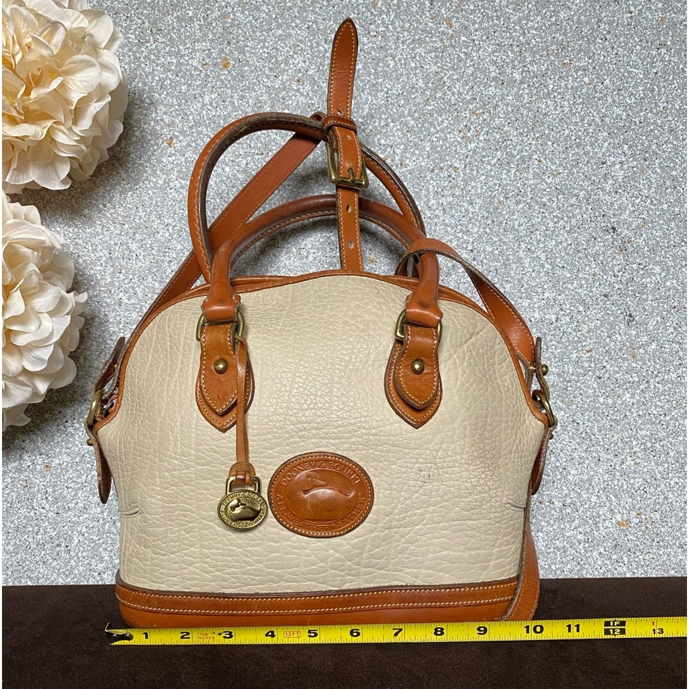 Vintage Dooney & Bourke Satchel Crossbody Bag - Picture 7 of 13
